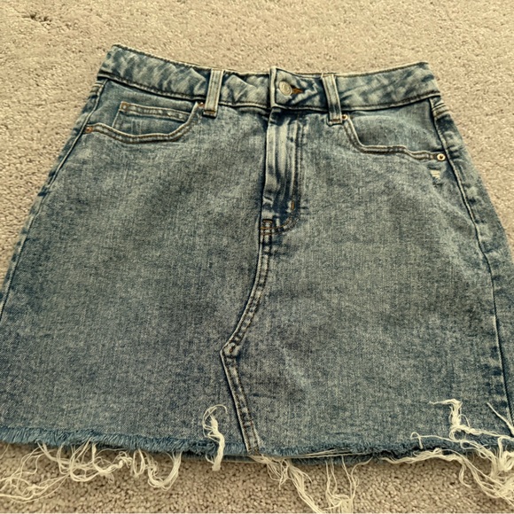 Wild Fable Blue Denim Skirt - Picture 1 of 3